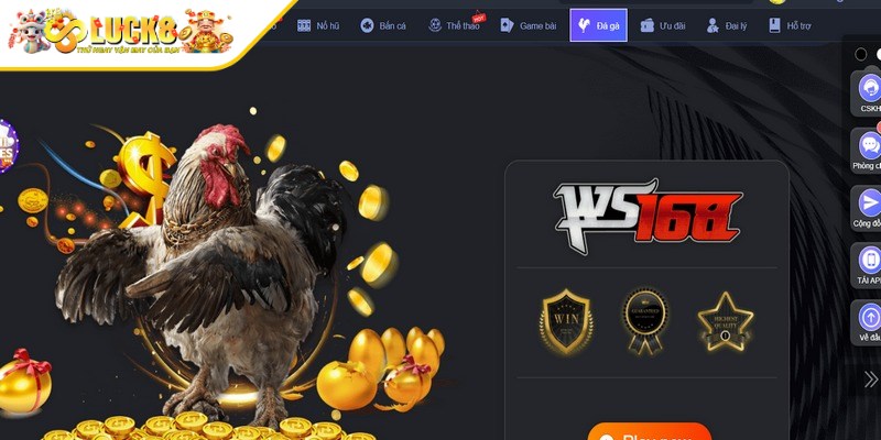Đá gà Luck8 là một sảnh game đặc sắc, đầy thú vị và nổi tiếng