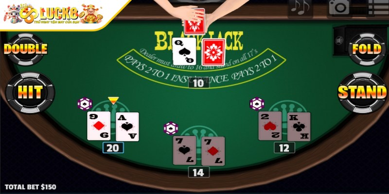 Một số thuật ngữ có trong game bài blackjack