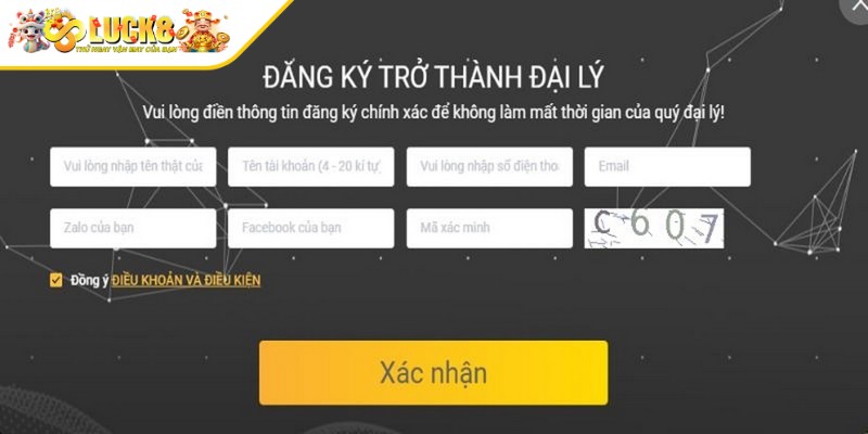 Đại lý Luck8 chính là đối tác của nhà cái Luck8