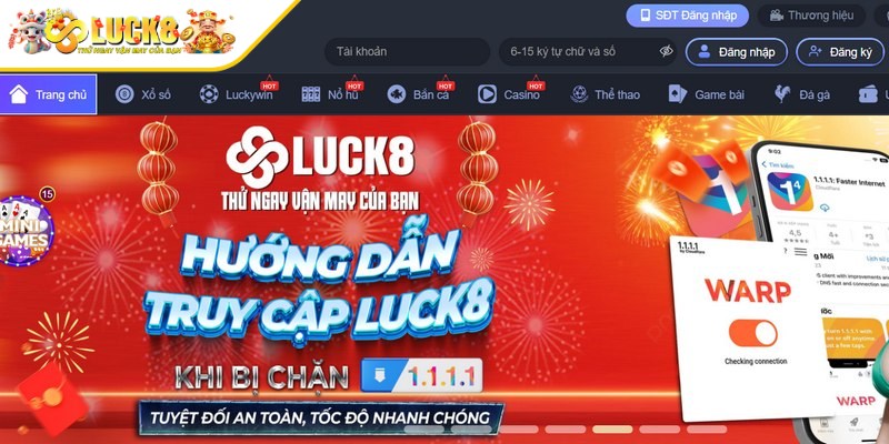 Nạp rút tiền Luck8 nhanh chóng và tiện lợi